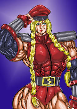 Bison Cammy Muscle Girl