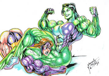 she hulk vs titania