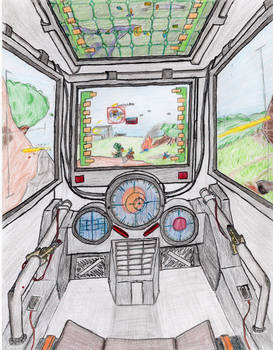 Borri Cockpit Colored pencils