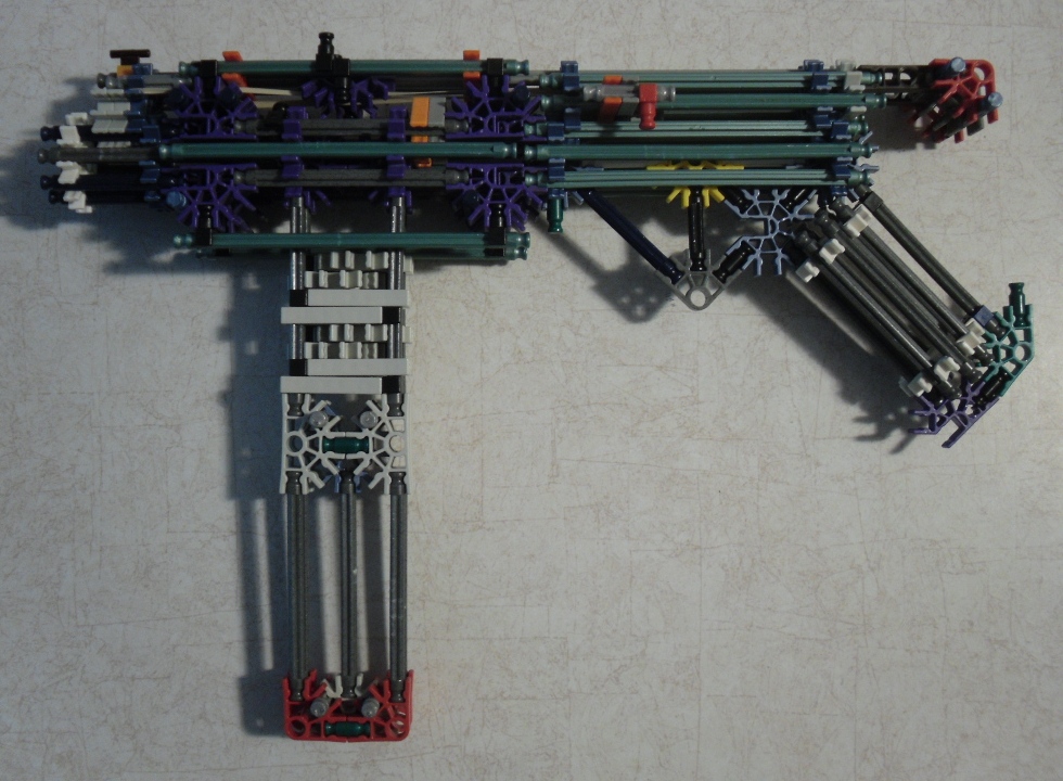 Bane M8 - Knex Sub Machine Gun Weapon