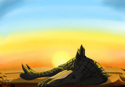Resting Kaiju (Skydon)