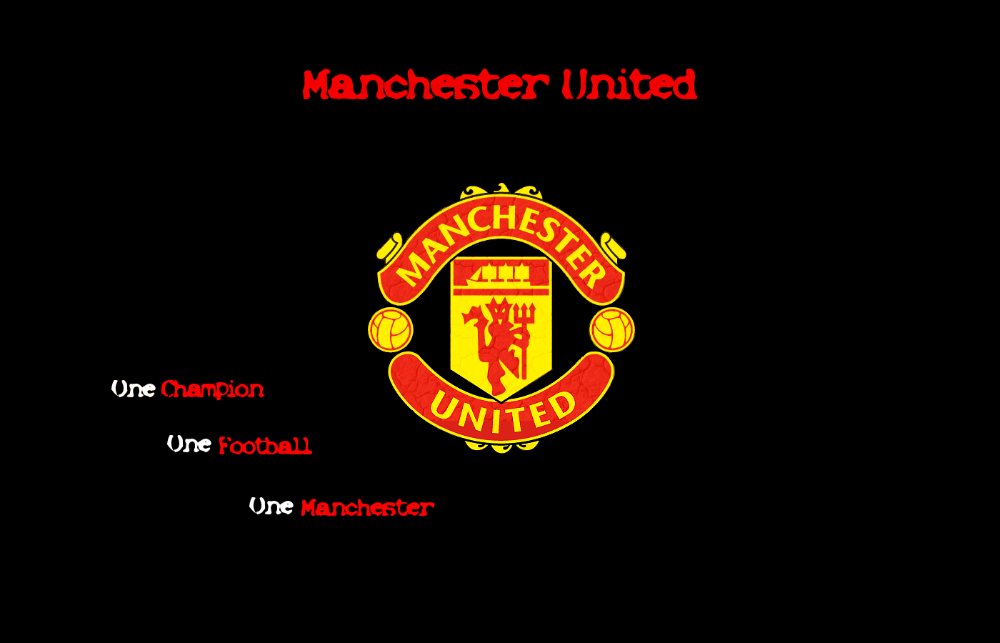 ManU Wallpaper by radekz on DeviantArt