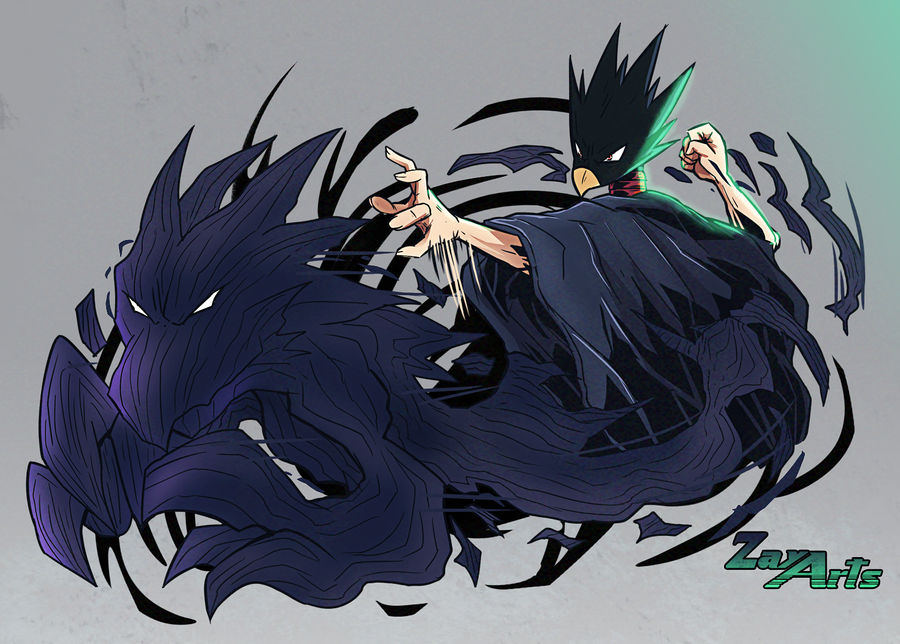 Tokoyami by Zayarts on DeviantArt