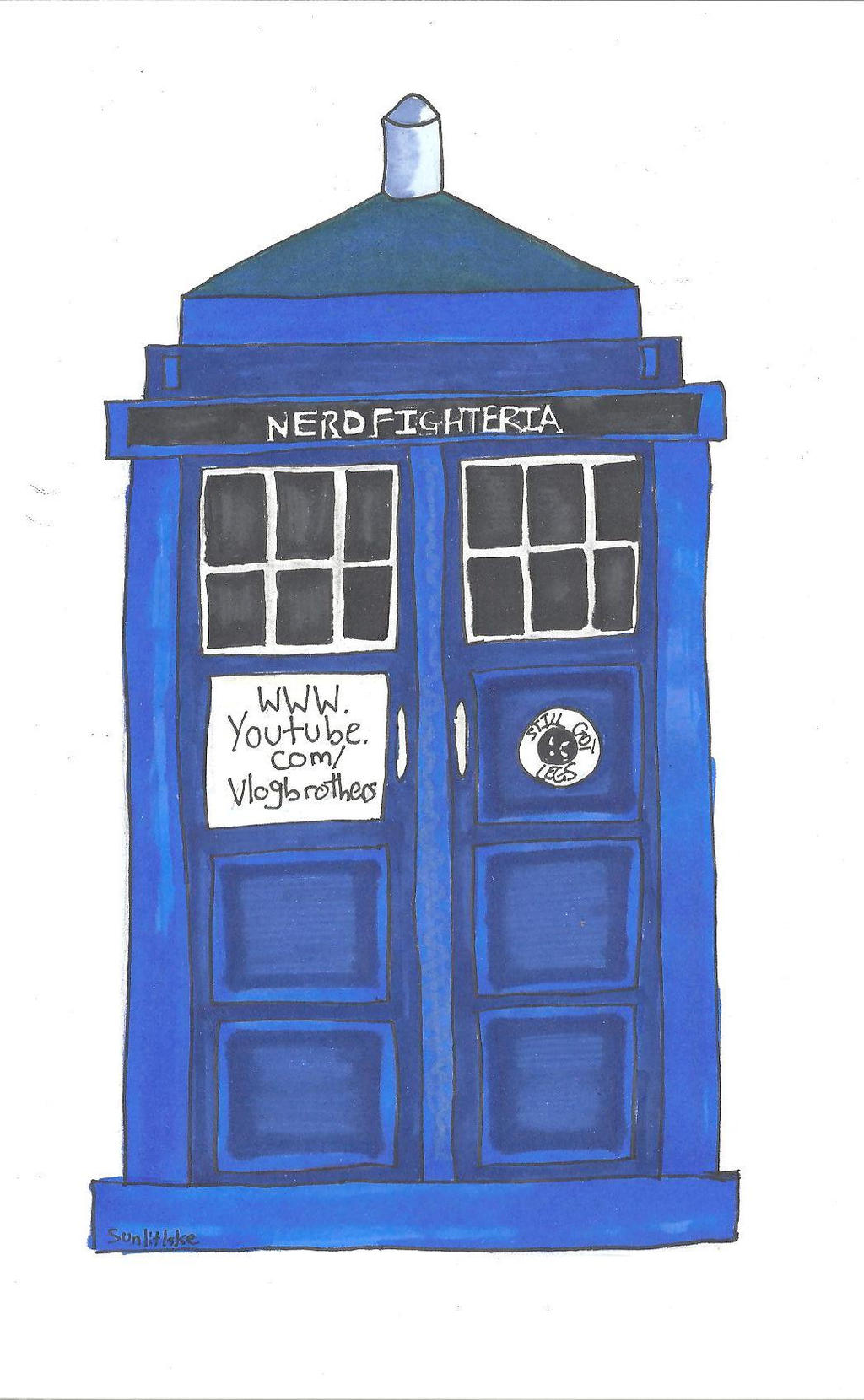 The Nerdfighters have the Phonebox