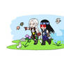 Fujin and Nightwolf Kutie Nature