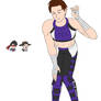 Johnny Cage wears on female version