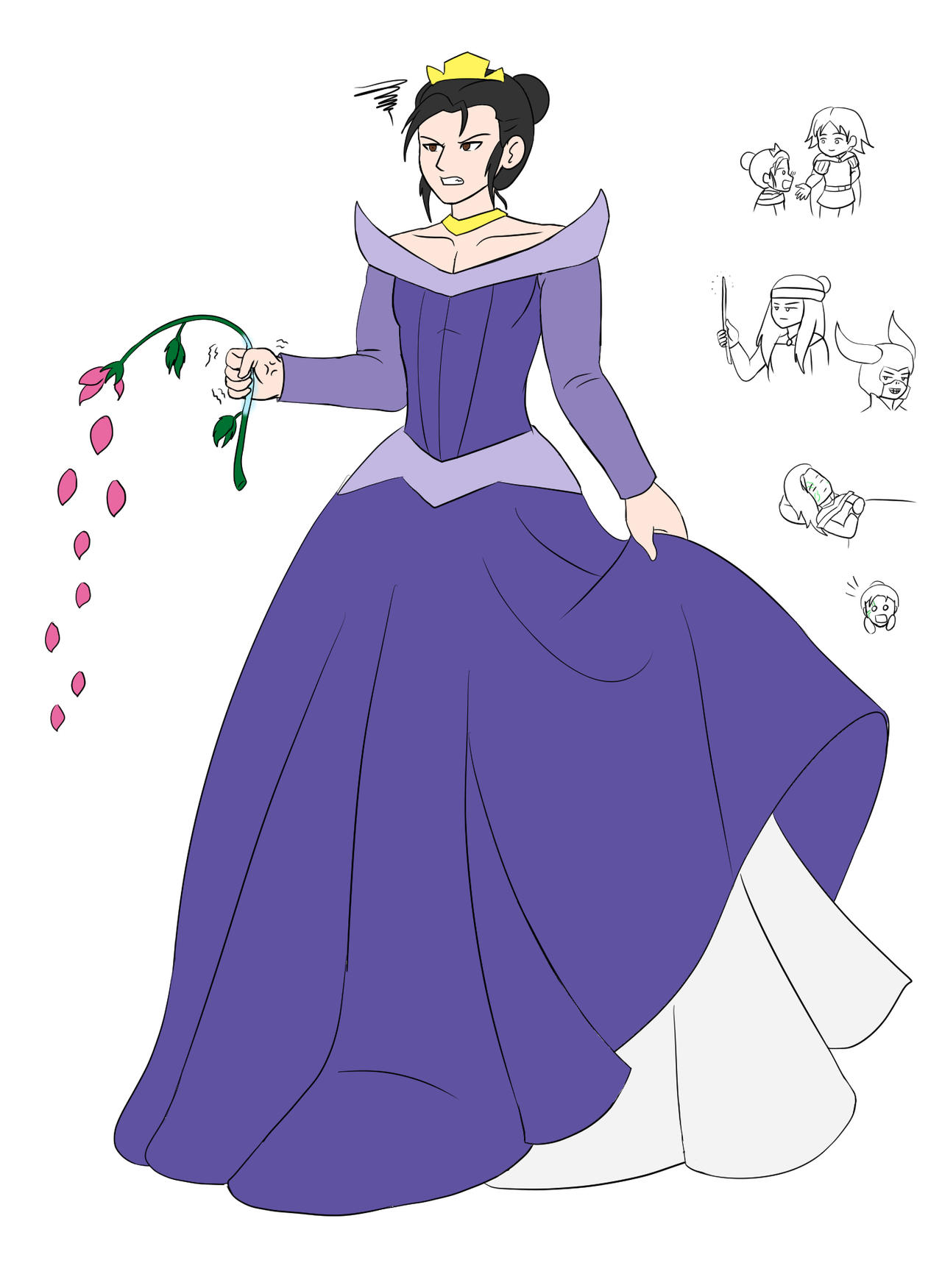 Bi Han as Sleeping Beauty