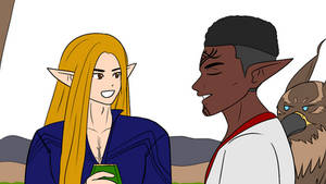 A romantic picnic, huh?