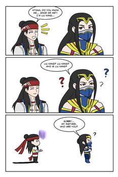 Heartbroken Liu Kang - Mortal Kombat 1 '23