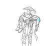 Raiden carrying Fujin