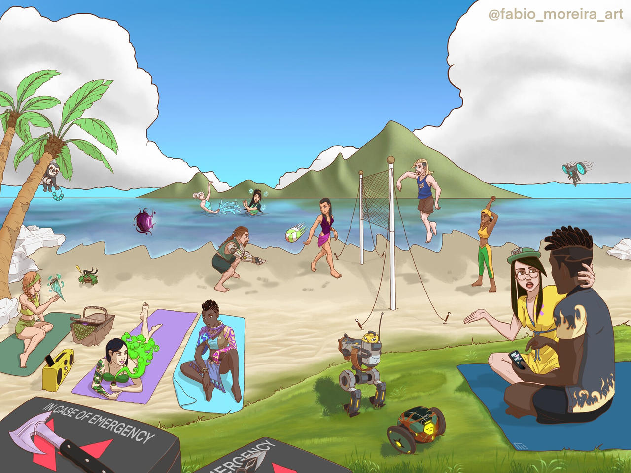 Valorant in beach by FabioMarts on DeviantArt