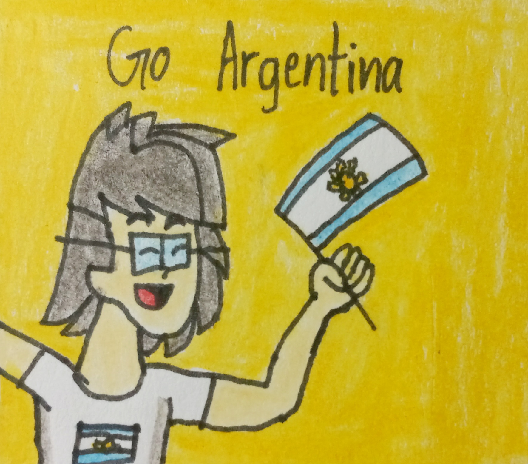 Go Argentina in World Cup 2022 by samuelz079 on DeviantArt