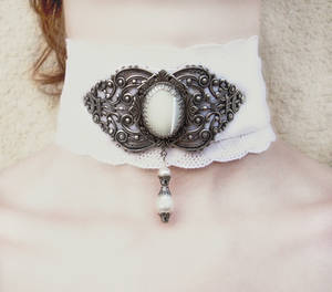 Pearl Bridal Choker