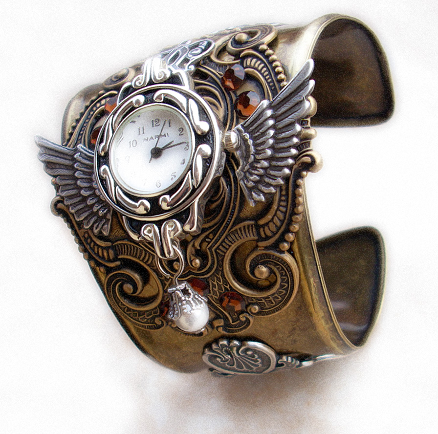 Steampunk Cuff Watch