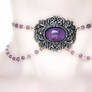 Elegant Amethyst Choker