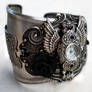 Steampunk - Gothic Cuff Watch1