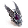Dark Angel Ring Purple