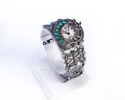 Silver Filigree Watch