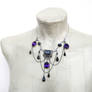 Purple Vampire Necklace