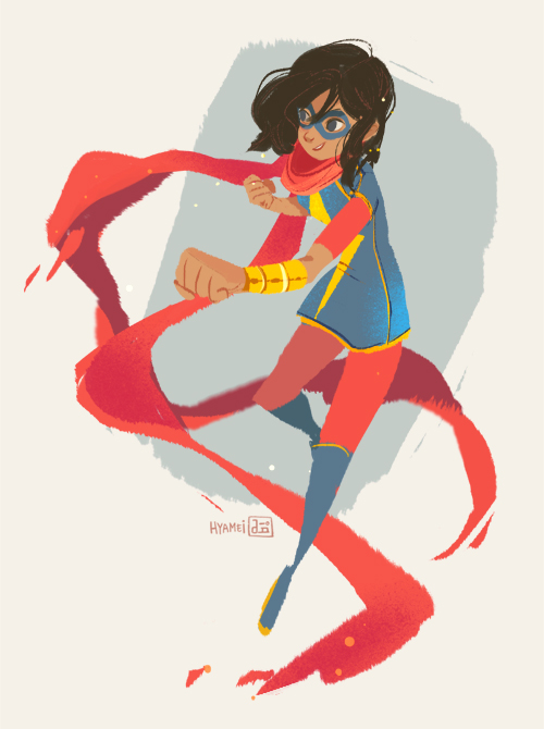 Ms Marvel - Kamala Khan by hyamei on DeviantArt