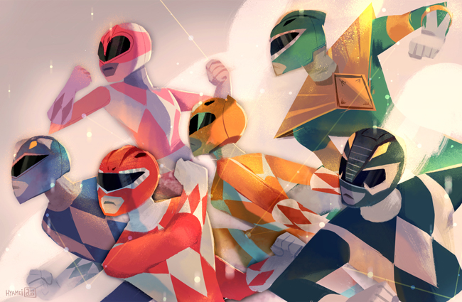 Power Rangers by hyamei on DeviantArt