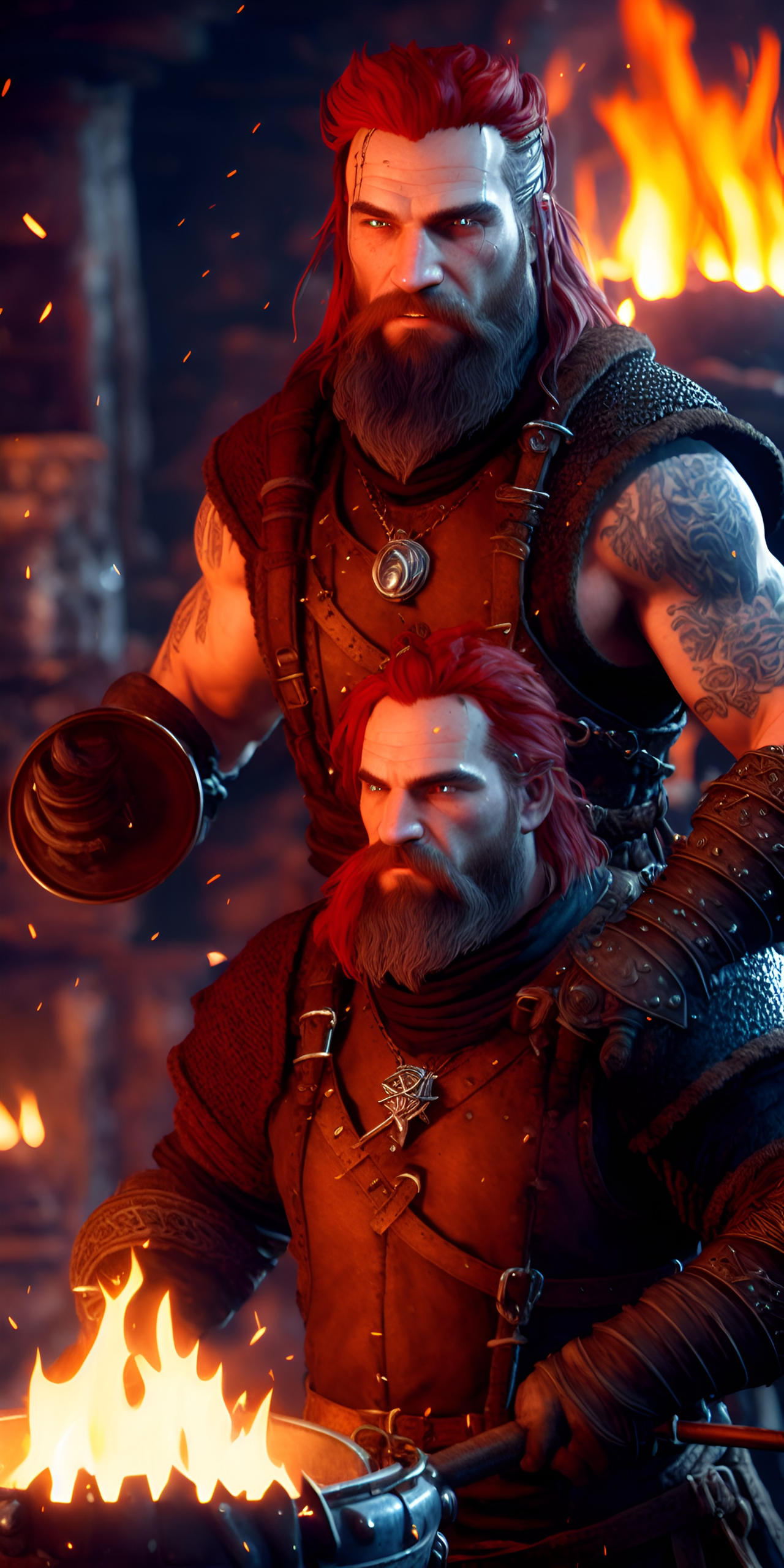 Brokkr and Sindri by PettyChoate on DeviantArt