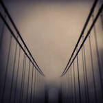 Foggy Bridge by bloknayrb