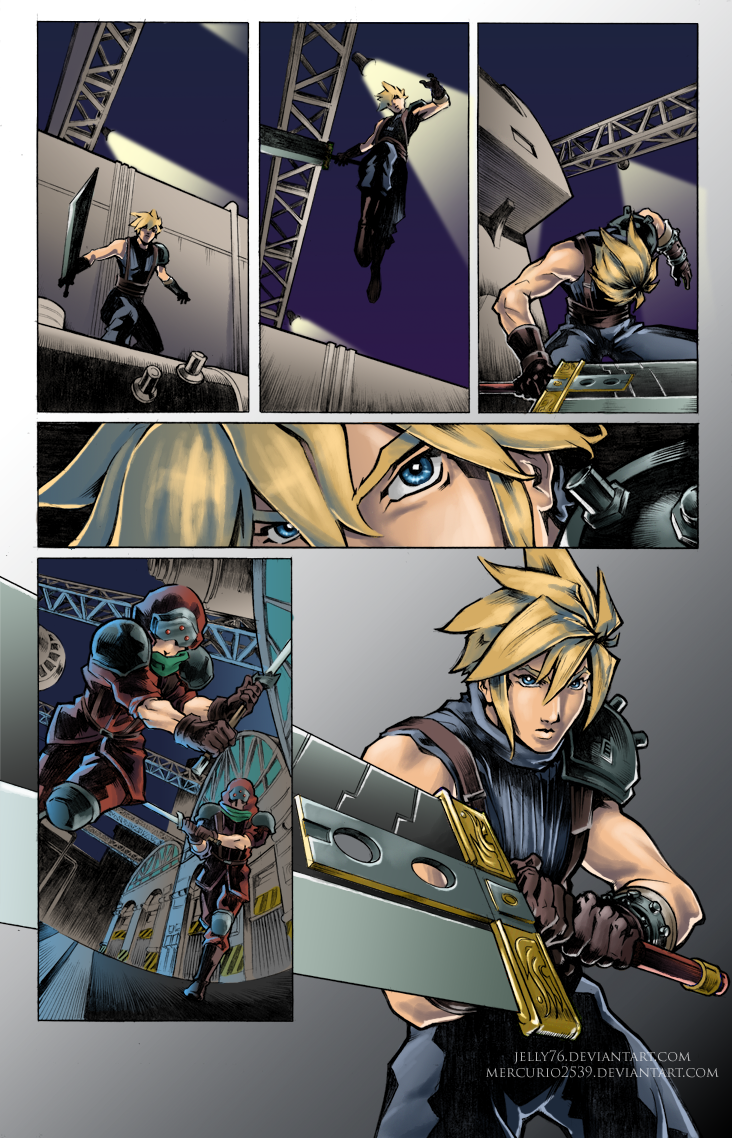 Final Fantasy VII page5-colour