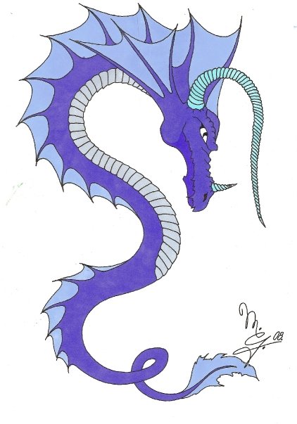 Dragon marker sketch