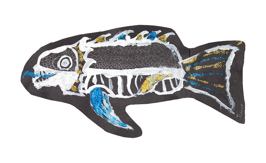 Luminescent fish design by ISawEverything on DeviantArt