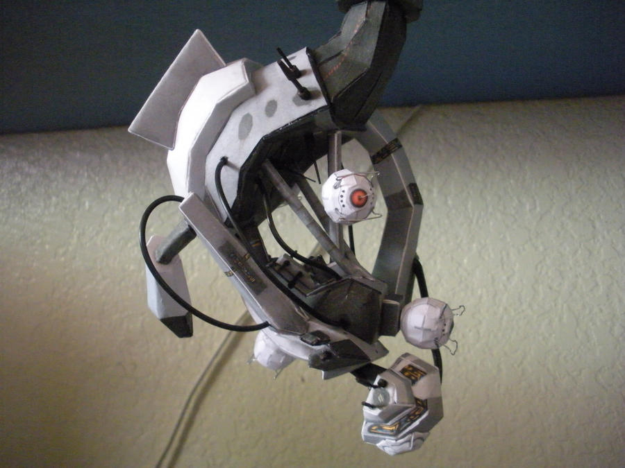 GLaDOS Papercraft 2 by DemonBa55Player on DeviantArt