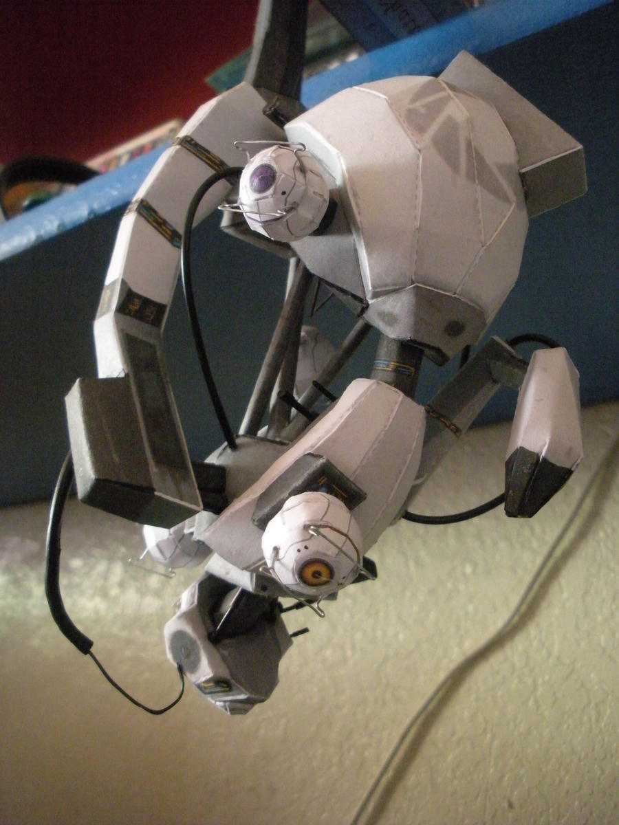Grados Papercraft GlaDOS Papercraft 3 by DemonBa55Player on DeviantArt