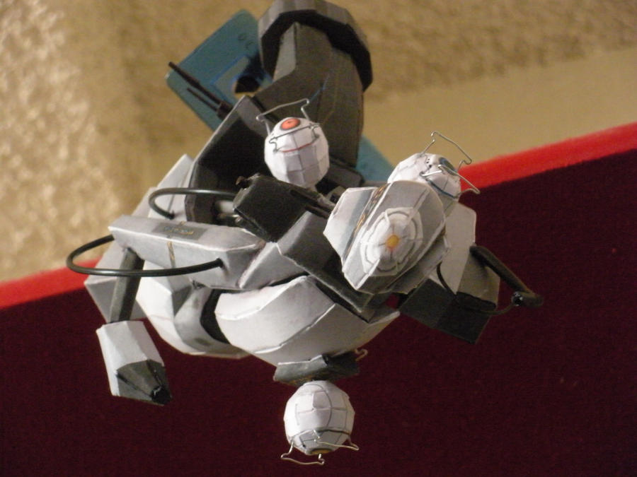 Grados Papercraft GlaDOS Papercraft 4 by DemonBa55Player on DeviantArt