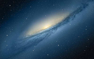 the new apple Mountain Lion Galaxy Wallpaper