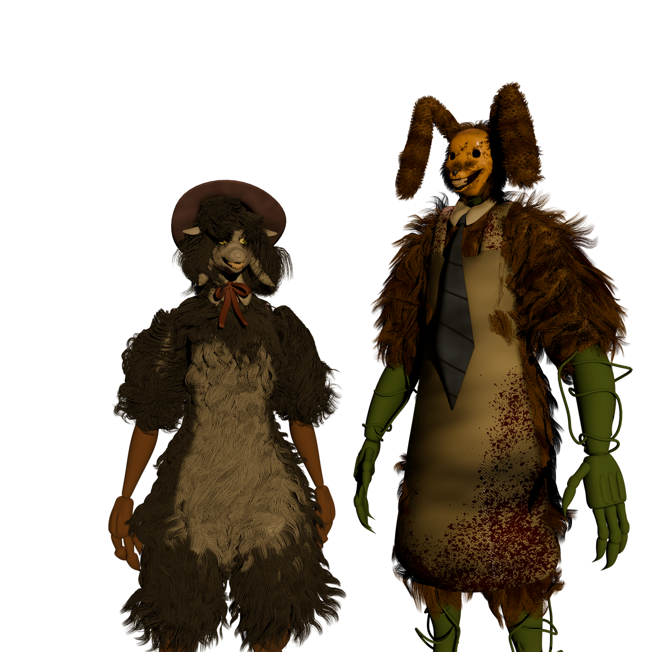 Sheep Rabbit Cartoon Sheep And Rabbit by PotBin23 on DeviantArt