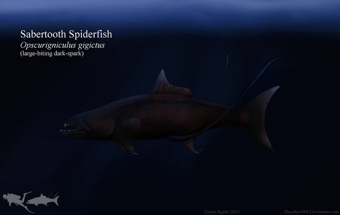 Sabertooth Spiderfish by Sheather888 on DeviantArt