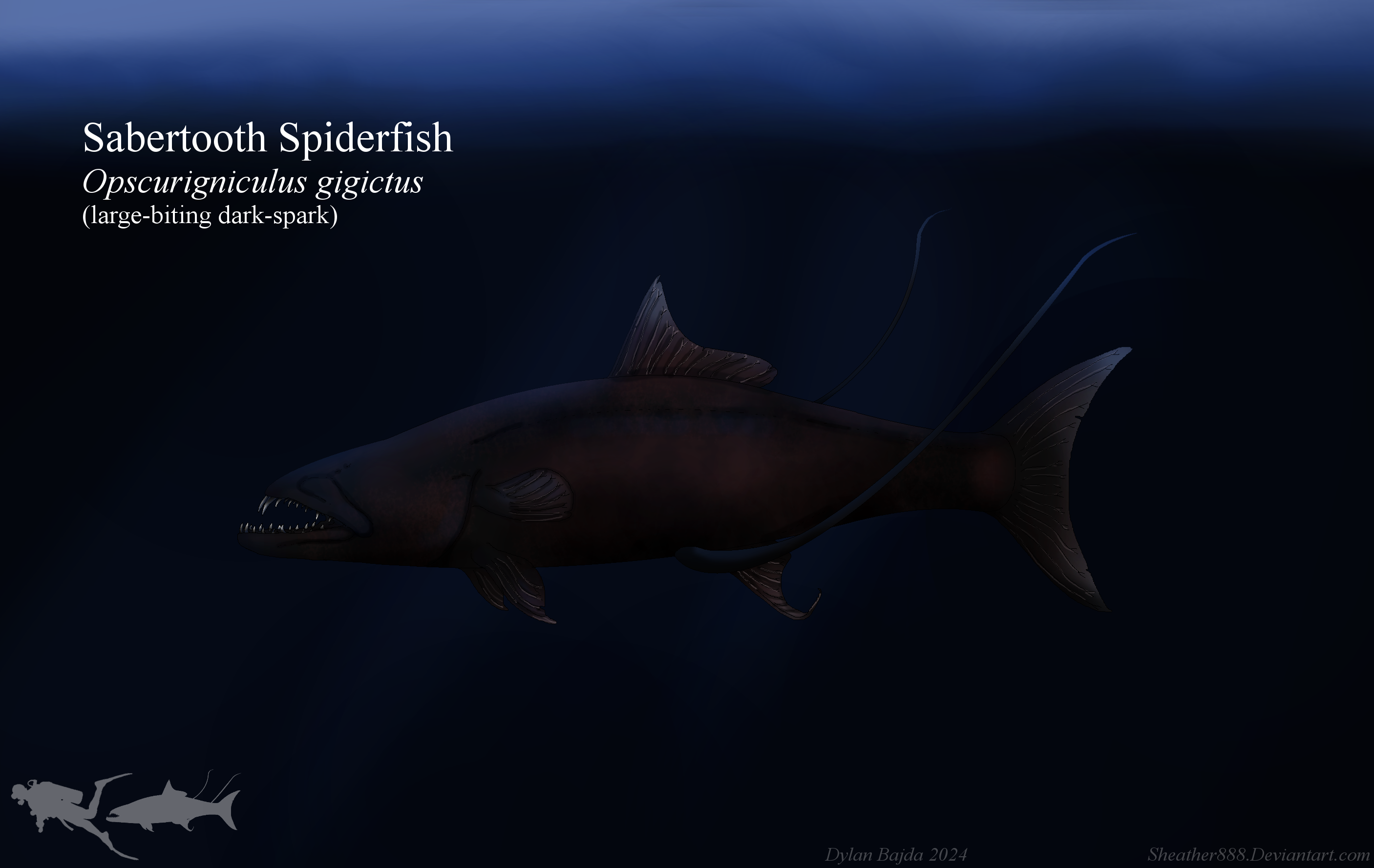 Sabertooth Spiderfish by Sheather888 on DeviantArt