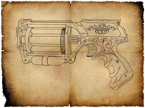 Steampunk Gun