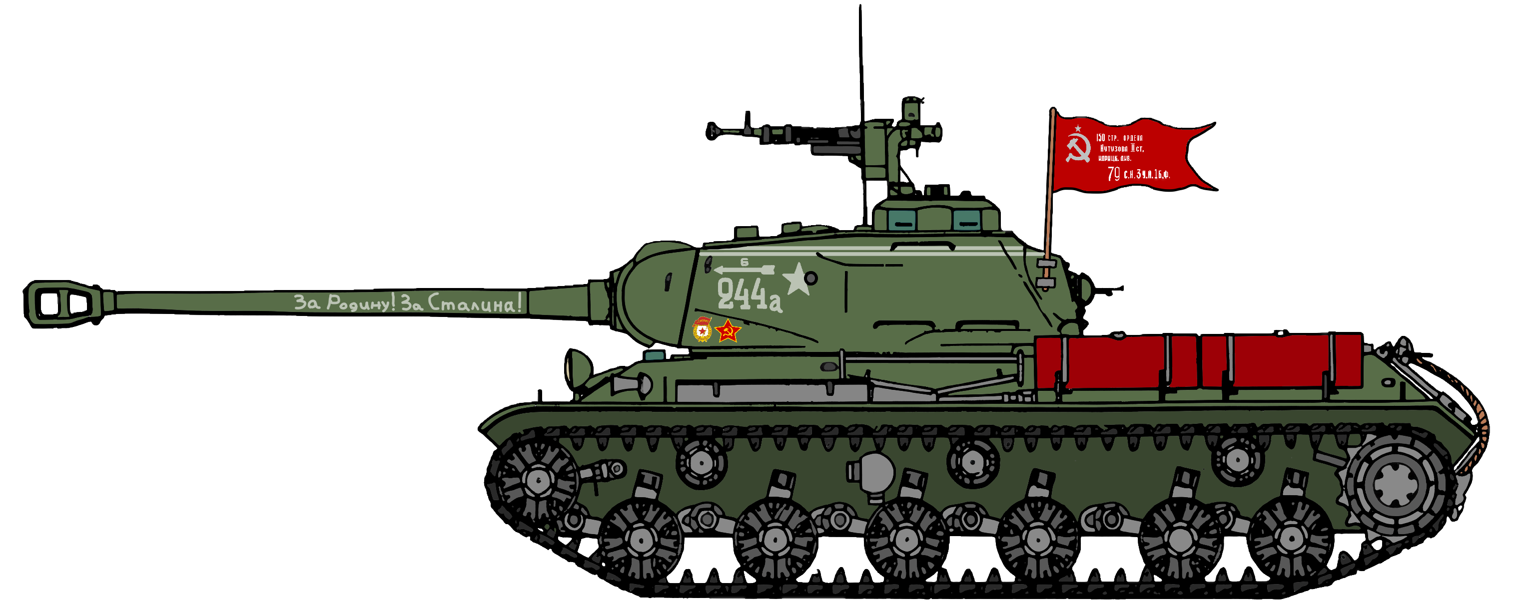 IS-2 (1945) Soviet Tank by Nikita16922 on DeviantArt