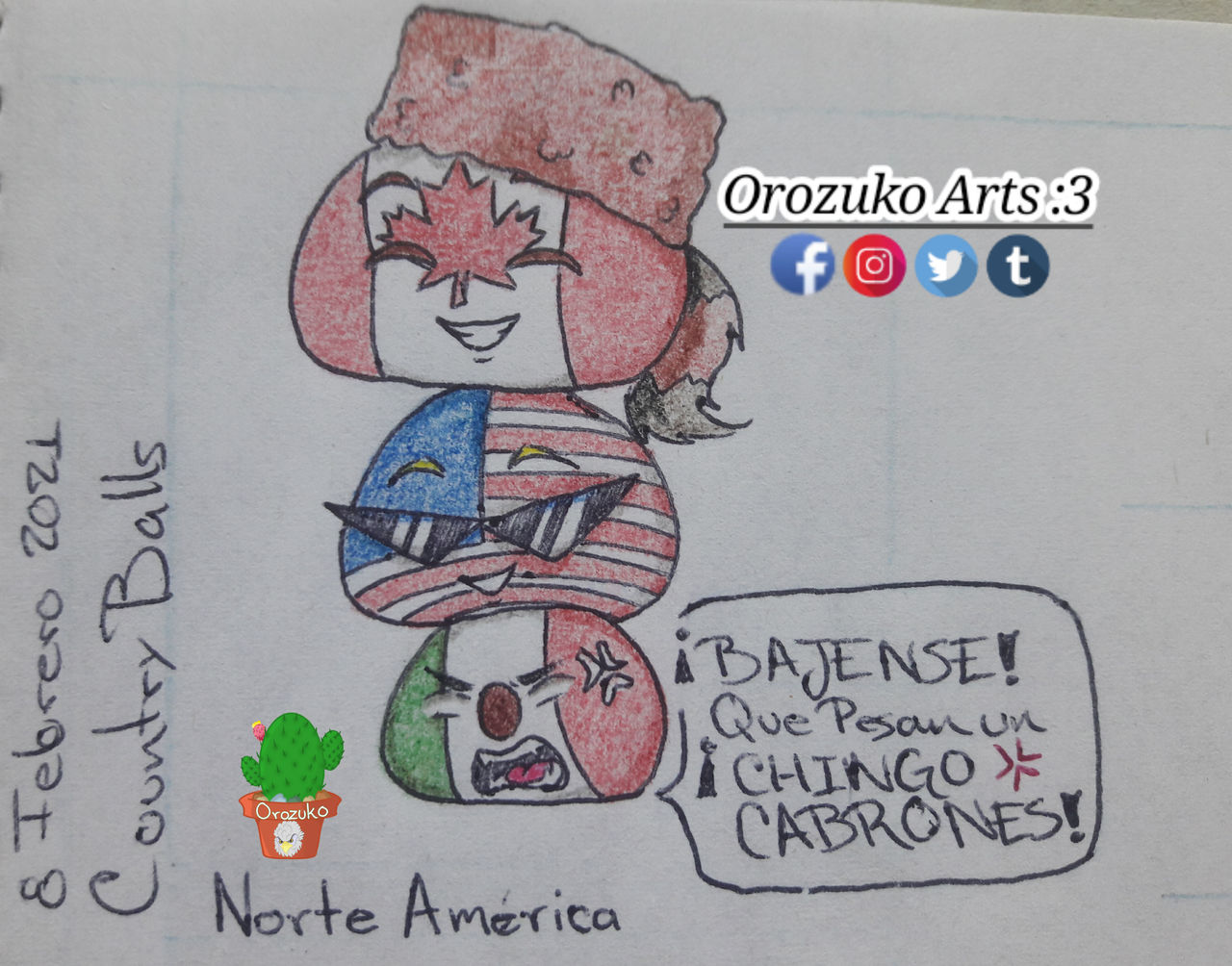 Countryballs North America By Orozuko On Deviantart Countryballs North America By Orozuko On Deviantart