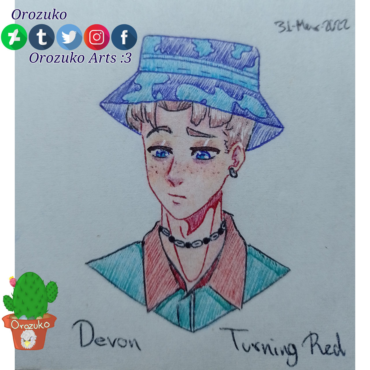 Devon of Turning Red by Orozuko on DeviantArt