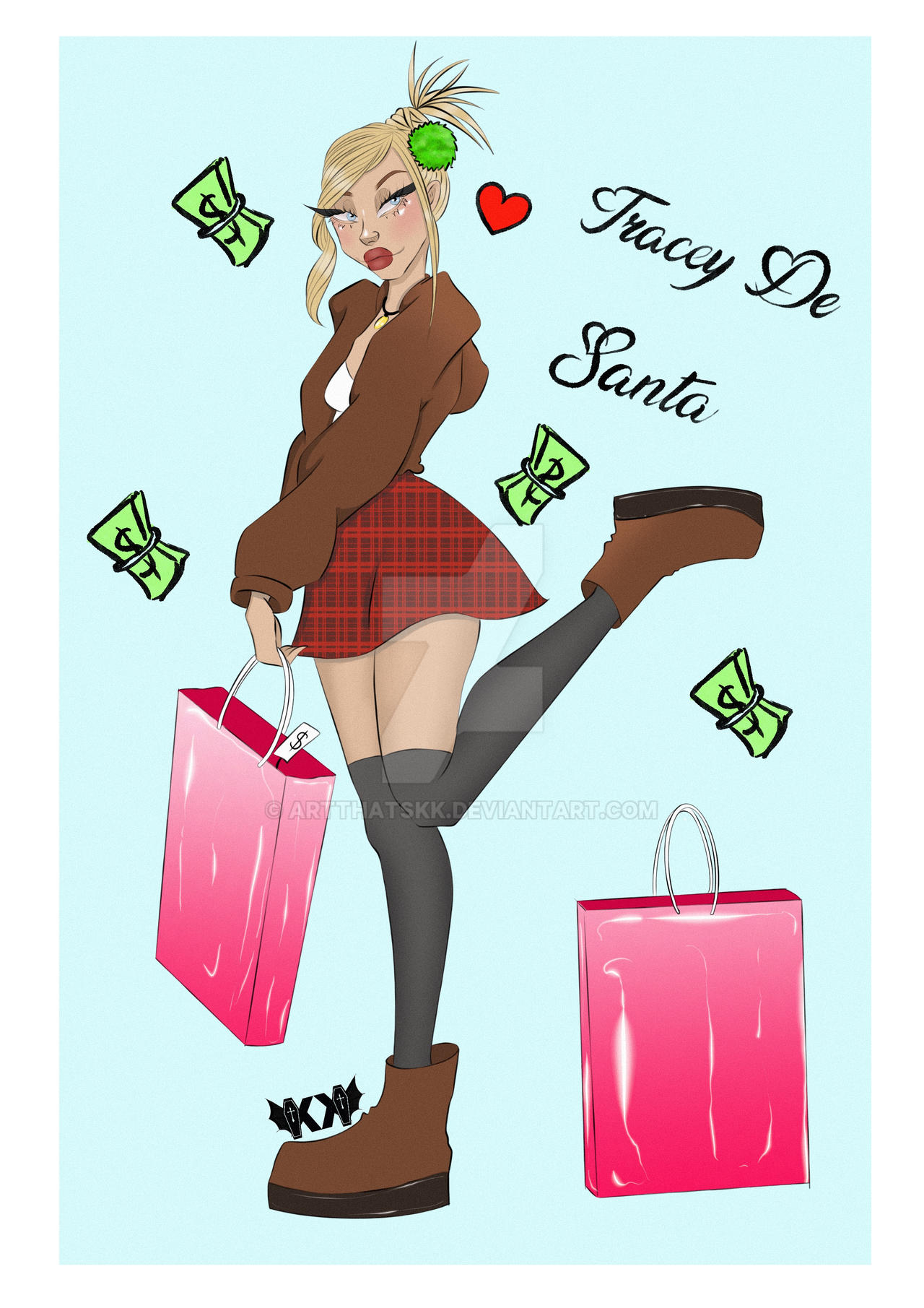 Tracey De Santa Shopping spree by ArtThatsKK on DeviantArt