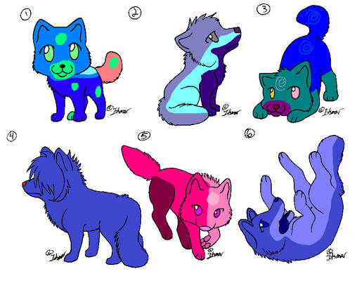Wolf Adoptables 7 Open 3/6
