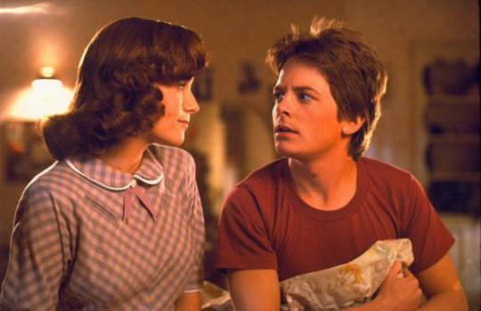 Marty McFly and his Mother