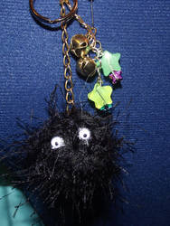 Soot Sprite Key Chain