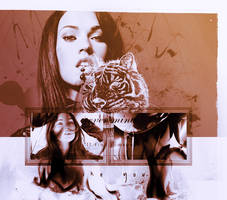 Megan Fox Tumblr Style Graphic