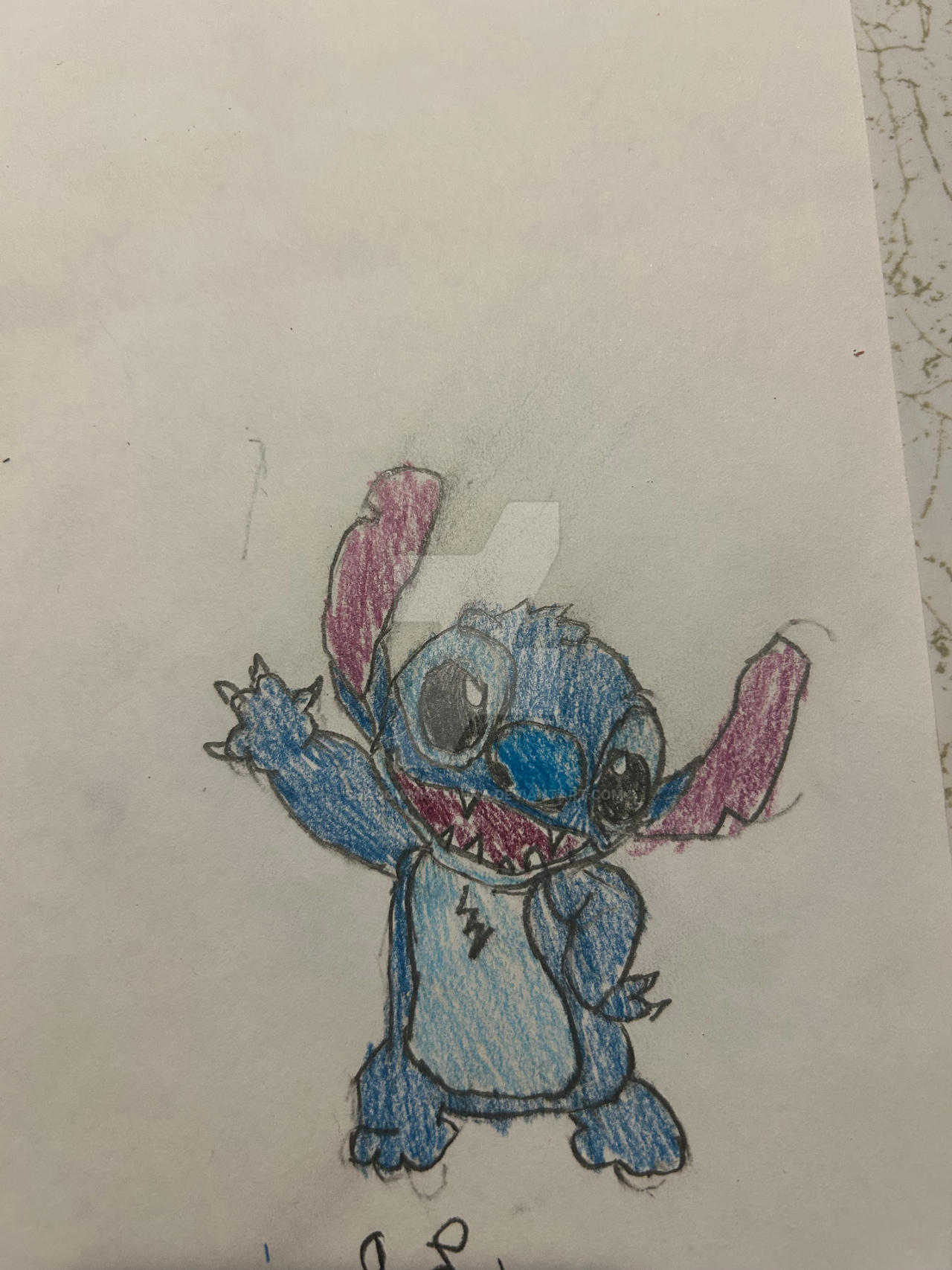 Stich Copoured Colored stitch by Shadowmistyluna on DeviantArt
