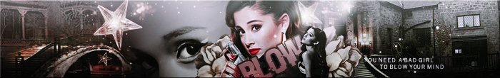 Ariana Grande Bang Bang Banner