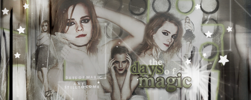 Days of Magic Emma Watson Signature