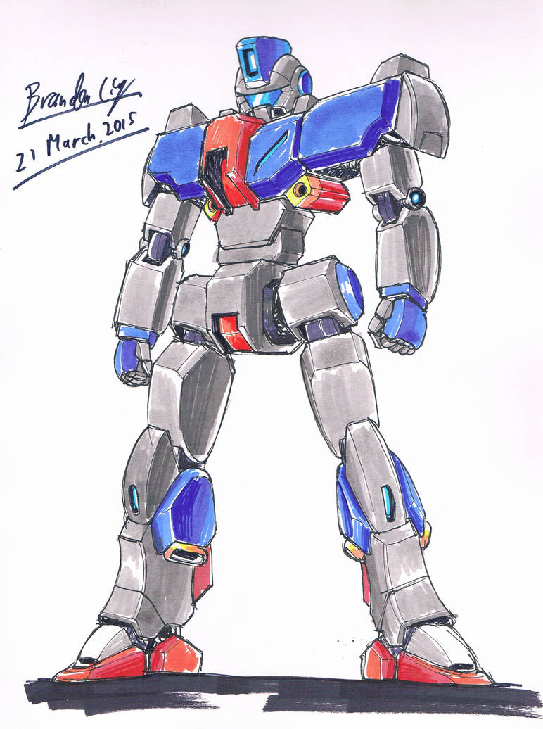 Colored Mech- 1 by Brand-194 on DeviantArt